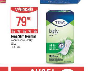 TENA SLIM NORMAL INKONTINENN VLOKY
