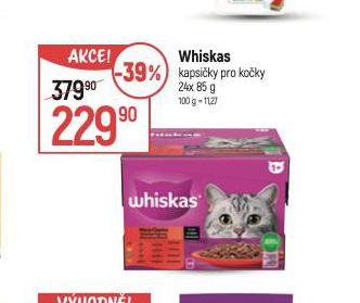 WHISKAS KAPSIKY PRO KOKY