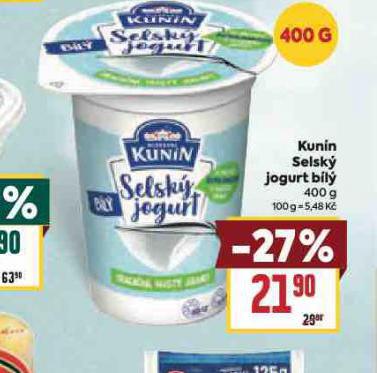 KUNN SELSK JOGURT BL