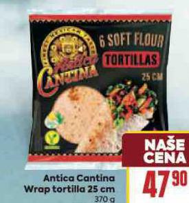 ANTICA CANTINA WRAP TORTILLA 25 CM