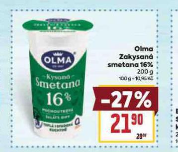 OLMA ZAKYSAN SMETANA 16%