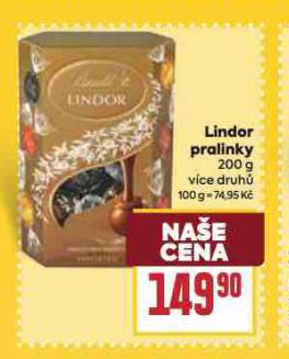 LINDOR PRALINKY