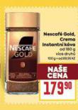 NESCAF GOLD CREMA, INSTANTN KVA