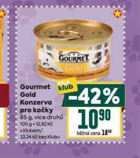 GOURMET GOLD KONZERVA PORO KOKY