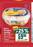 BILLA ZMRZLINA VANIKA
