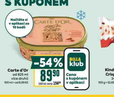ZMRZLINA CARTE DOR