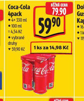COCA COLA 4PACK