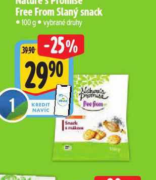 FREE FROM SLAN SNACK