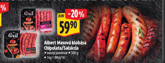 MASOV KLOBSA SALSICCIA / CHIPOLATA