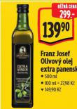 FRANZ JOSEF OLIVOV OLEJ EXTRA PANENSK