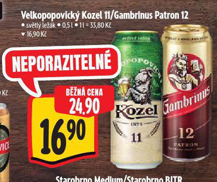 PIVO VELKOPOPOVICK KOZEL