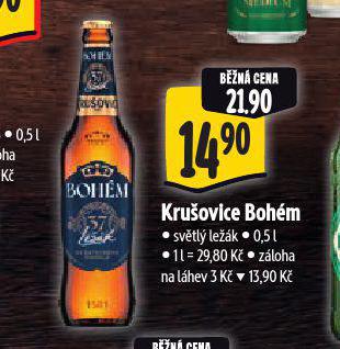 PIVO KRUOVICE BOHM