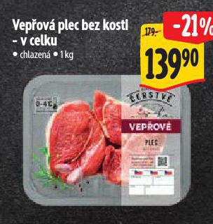 VEPOV PLEC BEZ KOSTI