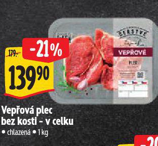 VEPOV PLEC BEZ KOSTI