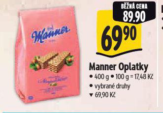 MANNER OPLATKY