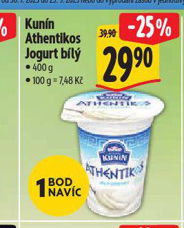 KUNN ATHENTIKOS JOGURT