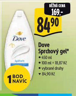 DOVE SPRCHOV GEL