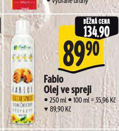 FABIO OLEJ VE SPREJI