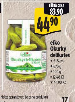 EFKO OKURKY DELIKATES