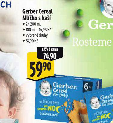GERBER CEREAL MLKO S KA