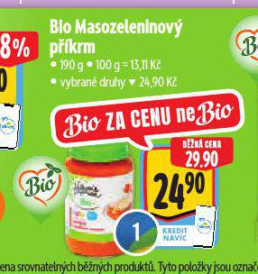 BIO MASOZELENINOV PKRM