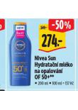 NIVEA SUN HYDRATAN MLKO NA OPALOVN