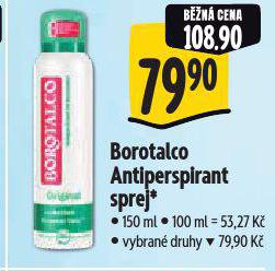 BOROTALCO ANTIPERSPIRANT