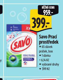 SAVO PRAC PROSTEDEK