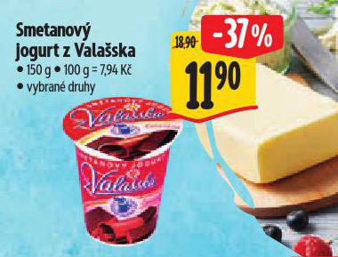 SMETANOV JOGURT Z VALASKA
