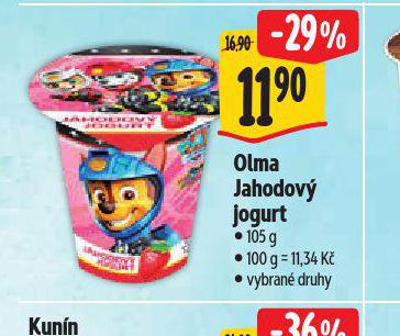 OLMA JAHODOV JOGURT