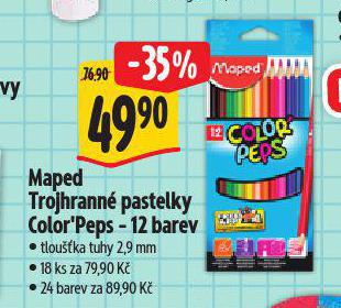 MAPED TROJHRANN PASTELKY