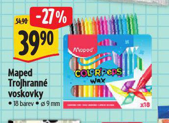 MAPED TROJHRANN VOSKOVKY