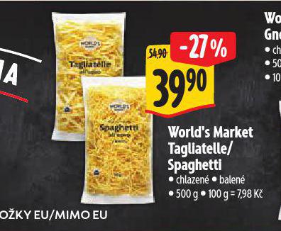 WORLDS MARKET TAGLIATELLE / SPAGHETTI