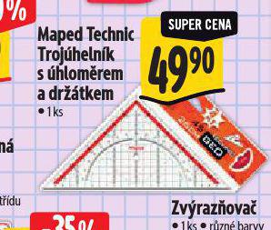 MAPED TECHNIC TROJHELNK S HLOMREM A DRTKEM