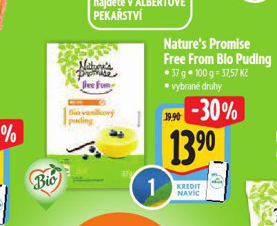FREE FROM BIO PUDING