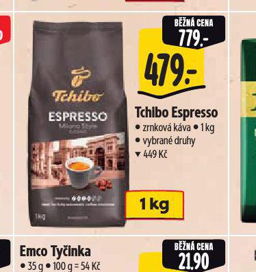 TCHIBO ESPRESSO ZRNKOV KVA