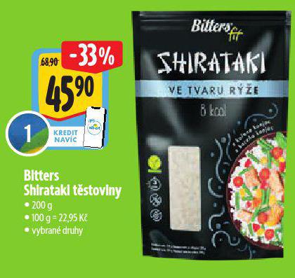 BITTERS SHIRATAKI TSTOVINY
