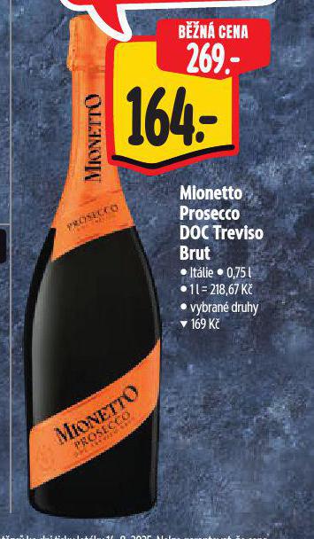 MIONETTO PROSECCO DOC TREVISO BRUT