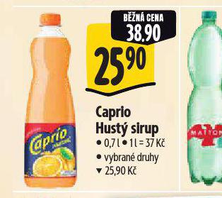 CAPRIO HUST SIRUP
