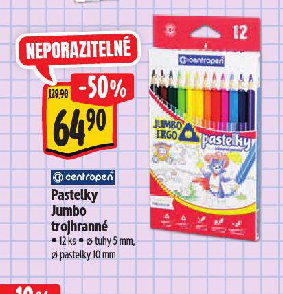 PASTELKY JUMBO TROJHRANN
