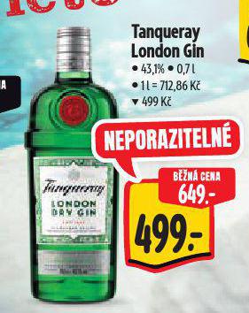 TANQUERAY LONDON GIN