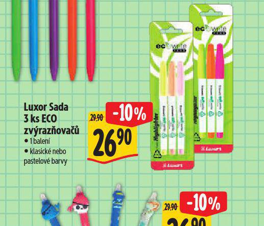 LUXOR SADA 3 KS ECO ZVRAZOVA