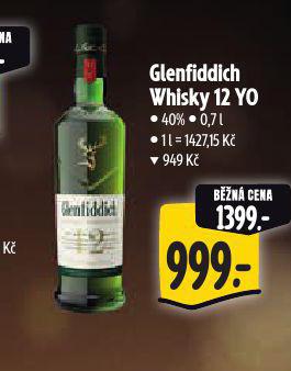 GLENFIDDICH WHISKY 12 YO
