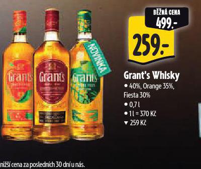 GRANT'S WHISKY