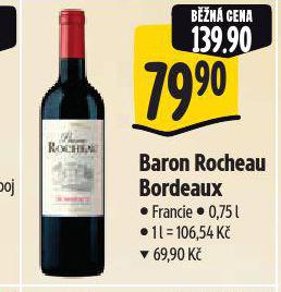 BARON ROCHEAU BORDEAUX