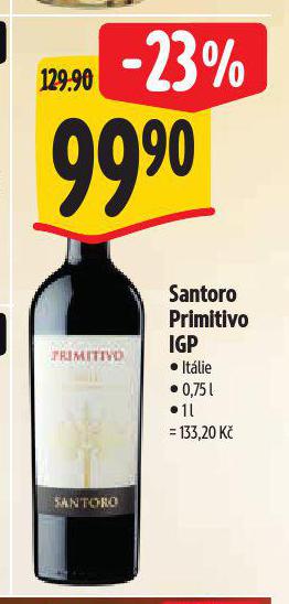 SANTORO PRIMITIVO IGP