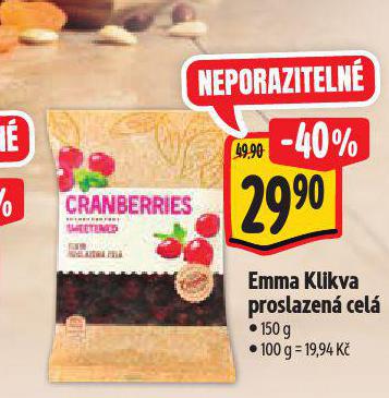 EMMA KLIKVA PROSLAZEN CEL