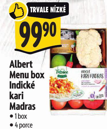 MENU BOX INDICK KARI MADRAS
