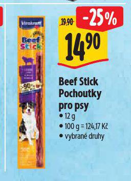 BEEF STICK POCHOUTKY PRO PSY