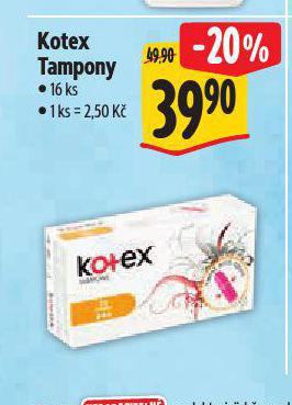 KOTEX TAMPONY